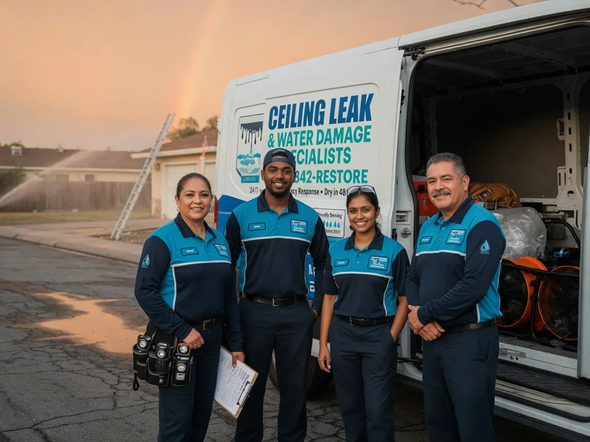 Ceiling Leak Cleanup company in Countyline, OK